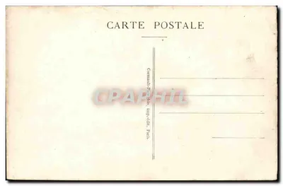 Paris — A Avenida do Bois de Boulogne e o Arco do Triunfo da Estrela — A. P. — Verso