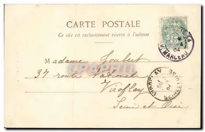 Parigi - Chiesa di San Agostino — A. Taride, Parigi — Verso