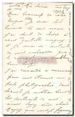 Jovem mulher — retrato de estúdio — M. 18, República — Verso