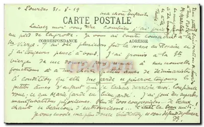 Lourdes — La Basilica — LL. — n°45 — Verso
