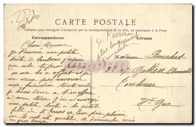 Parigi - Chiesa di San Rocco — B.F. Parigi, n° 491 — Verso