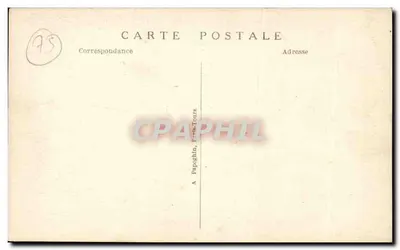 Paryż — Noc — Rue Royale — La Madeleine — Rewers