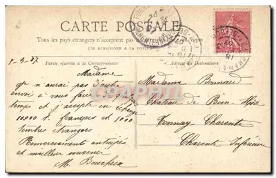 Paris — A Porta Saint-Denis — Coleção Petit Journal — Verso