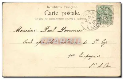Porte Saint-Martin — Paryż — wydawca 'JANSE' n°135 — Rewers