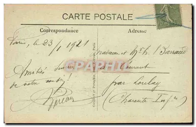 Parigi — Il Boulevard e la Porta St-Denis — A.P. n°148 — Verso