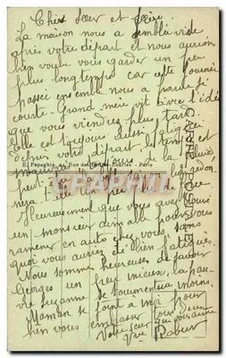 Paris - O Boulevard e a Porta Saint-Denis — A.P. Boulevards and St. Dennis Gate — Verso