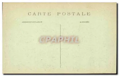 Parijs — De Plein en de Statuïet van de Republiek — C. M. n° 219 — Achterkant