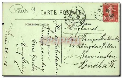 Paryż (IX) — Bulwar Montmartre — LL. — Rewers