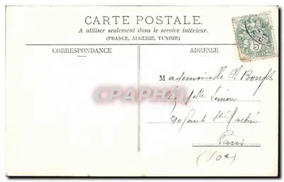 La Vallière e Luís XIV — cena histórica — SIMI-BROMURE A. GREGCH FRÈRES (DÉPOSÉ) — Verso