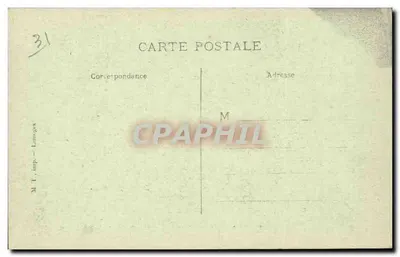 Adam i Ewa po grzechu — St-Bertrand-de-Comminges (XVe wiek) — M.T. imp. Limoges — Rewers