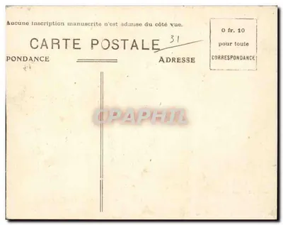 Rieumes (Hte-Garonne) — La Halle aux Marchands — Édit. A. Cucurion — Verso