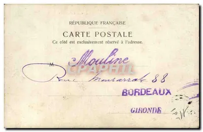 PARIS — Kolumna Lipca — C.N. & Cie. Nr 34 — Rewers