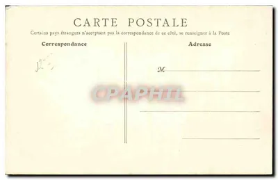PARIS — Place de la Nation — Editor E. F. Plancher, n° 221 — Verso