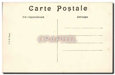 PARIS — Jardim das Plantas — O Lama — Verso