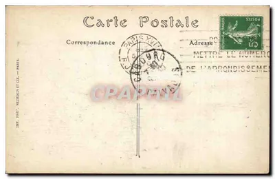 PARIS — Le Palais de Justice — ND. Phot. — Achterkant