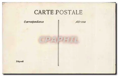 Bebê sentado entre legumes — 'CARCON À VENDRE' — ELD, n° 4272 — Verso
