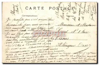 Paris - Les Champs-Élysées — vista de jardim com homem no primeiro plano — C. M. n°1098 — Verso