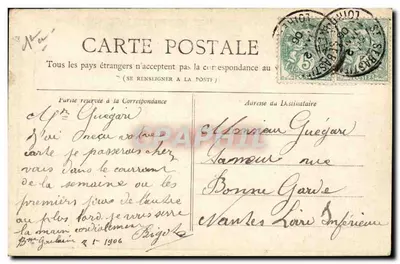Place de la République — Paryż — Kolekcja Petit Journal — Rewers