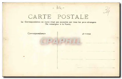 Montpellier — El Museo Fabre y el Grand Lycée — n° 27 — Reverso