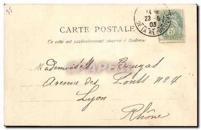 Paryż — Plac Notre-Dame — n° 49 — Rewers