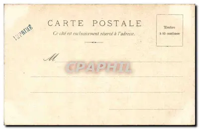 Hôtel de Ville — vista panorámica — editor desconocido, n° XVIII — Reverso