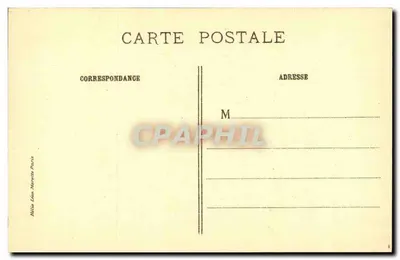 Kapitele pałacu Xerksesa — Louvre — J. E. Bulloz, Wydawca — Rewers