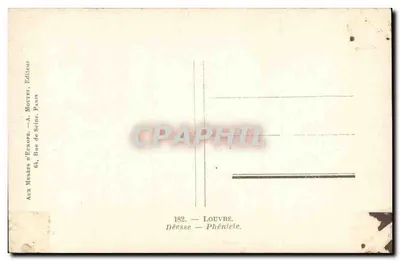 Deusa — Fenícia — Editora Aux Musées d'Europe — Verso