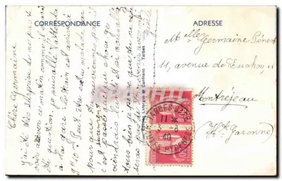 Tarbes (H.-P.) — Plac Verdun — Wielki Nowoczesny Hotel — Rewers