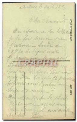 Paryż - Bulwar Madeleine — wizualizacja świątyni Madeleine — L'Abéille, Paryż, n°92 — Rewers