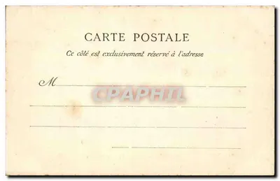 PARIS — Avenida dos Campos-Élisée — editor desconhecido, n° 15 — Verso