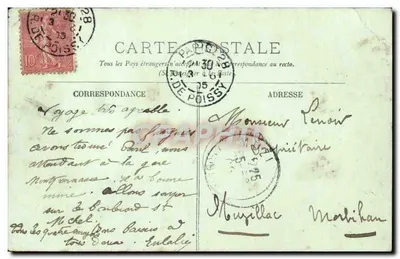 Paris — As Aréias da Rue Monge — LL. n° 184 — Verso