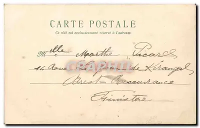 Bruyère — Bush Branch — French Republic, 15¢ — Back