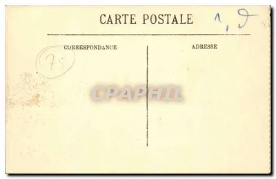 Paris — A Colunata do Louvre — LL. n° 305 — Verso