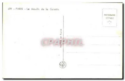 Il Mulino della Golette — Parigi — editore Nojek, n° 699 — Verso