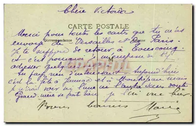 Pyrénées — Cauterets — Most Hiszpański — wydawca nieznany — Rewers