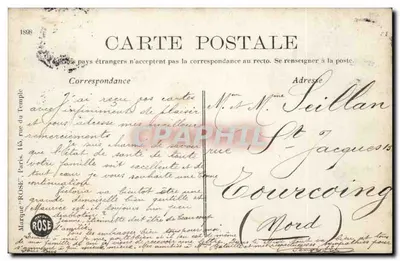 Le Havre — O Palácio de Justiça — editor 'Le Havre' n° 1561 — Verso
