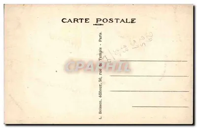 Paryż — La Madeleine — La Crèche — Katedra Madeleine — Teatr Crib — J. H. — Rewers