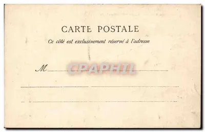 Paris — Cour do Louvre — Les Gulchets — n° 115 — Verso