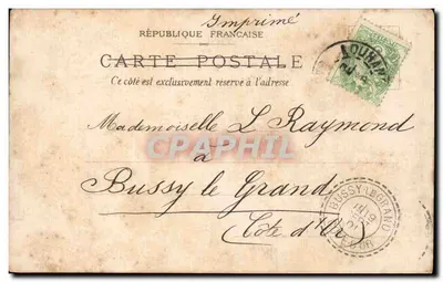 Partida de canoa — B. Sieves, impr.-édit., Toulouse-Paris — Verso