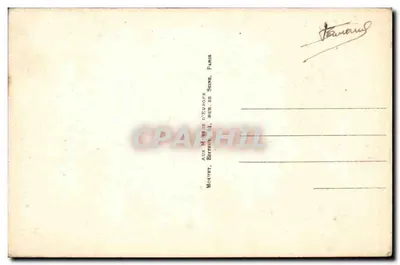 Kort Louwru — Pawiłon Godzin — ND.344 — Paryż — Rewers