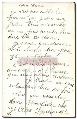 Paar in historischem Kleid — Paris 780 — Verlag Paris 780 — Rückseite