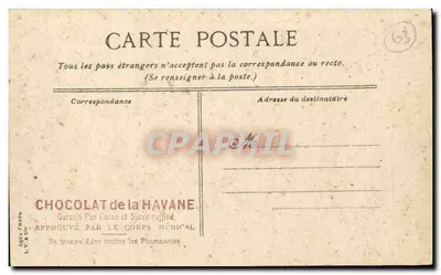 Châtel-Guyon — Os lojas no Parc — L.V. & Cie — Verso