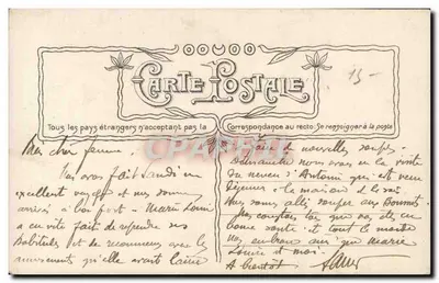 Jovem mulher com chapéu vermelho — Corrègans, Paris — n° 3989 — Verso