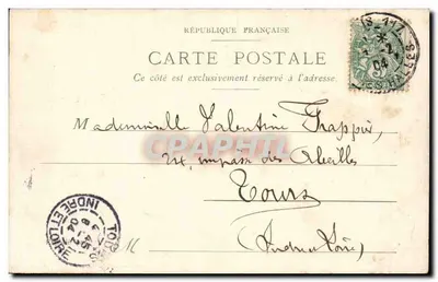 Paris — A Praça da Concórdia, Vista à noite — Maxims — Verso