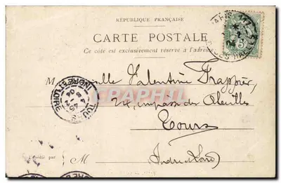 Paris — A Legião da Honra e a Estação de Orleãns, Quai d'Orsay — Verso