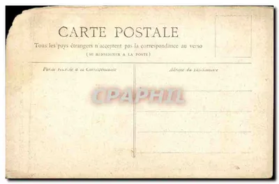 Relógio do Palácio de Justiça — Paris — Coleção Petit Journal — Verso