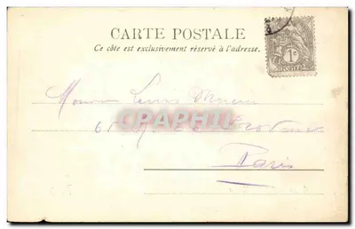 Kościół św. Franciszka z Assyrii — Paryż — wydawca Paris Ké — Rewers