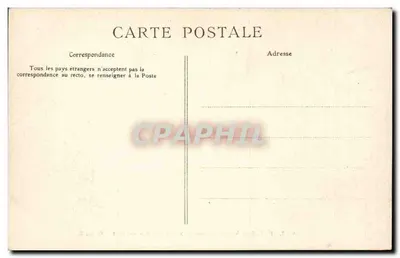 Paris - Val-de-Grâce — Vista tirada dos Jardins — C. L. C. n° 602 — Verso
