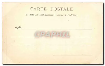 Paryż — Ulica Soufflot i Panthéon — A. Buser, n°25 — Rewers