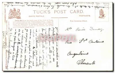 Powrót z rybołówstwa — Largo Bay-Tifeshire — Tuck's Post Card — Rewers